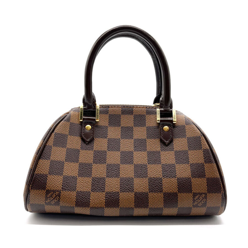 Louis Vuitton Canvas Ebene Brown Rivera Handbag Damier Brown